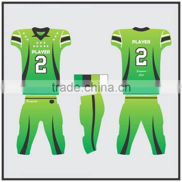 Shop Football Uniform in Any Design / Free Mock Up of American Uniform | Free Sample | Sublimation Uniform | Sports Uniform Make photo-2
