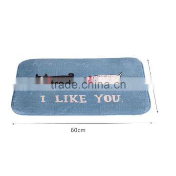 Non Slip Professional 400*600mm Area Rug For Bedroom Optional Cute Print Home Carpets For Living Room Coral Fleece NEW Fashion photo-3