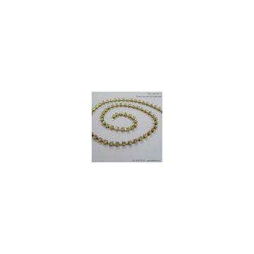 SS12 D cup chain with rhinestone