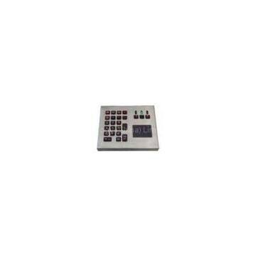 IP65 dynamic backlight pc keyboards/keypad with touchpad vandal proof waterproof