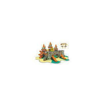 Engineering Plastic and Wood Unti-static Safe Kids Castle Playground