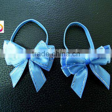 Blue Mini ribbon bow