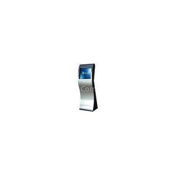 Stainless Steel Kiosks, Outdoor Slim And Sleek Touchscreen Information Kiosk