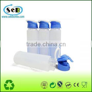 Hot Selling Product Promotional Gift glass bottle with silicon