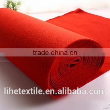 nonwoven needle punched velour exhibition carpet used in fair event wedding carpet