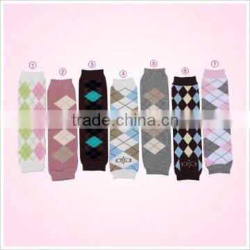 Rhombus Pattern Baby Leg Warmers