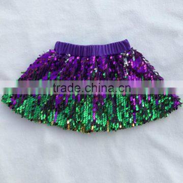 Latest Skirt Design Pictures Baby Glitter Dresses Top Tutu Skirt