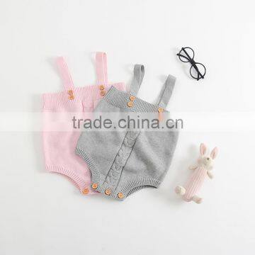 B13439A hot sale baby knitted rompers