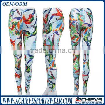 wholesale women leggings tights, brand name printed yoga leggings