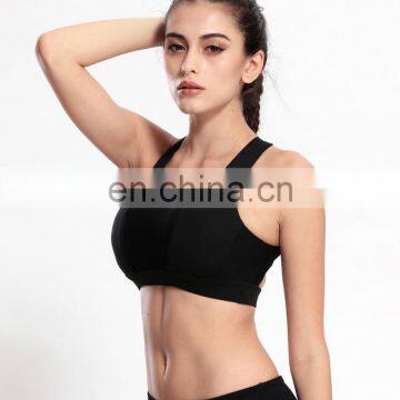 Nylon/Spandex Dry Fit Womens Gym Wear Sexy Durable Yoga Bra Wholesale Sports Bra photo-4