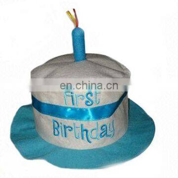 Excellent Birthday gift for baby First birthday cake plush hat