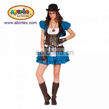 Clock Alice costume (16-021) as lady carnival costumes with ARTPRO brand