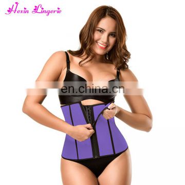 Custom Hot Neoprene Trimmer Slimming 6 Steel Boned Women Trainer Waist Training Body Shaper