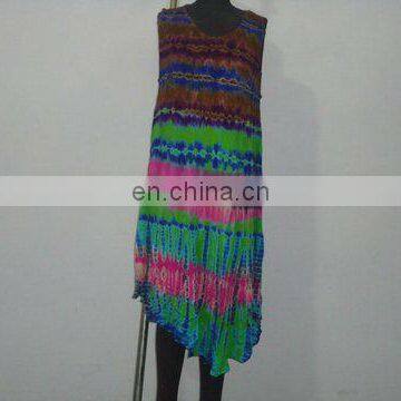 Rayon Tie Dye Dress
