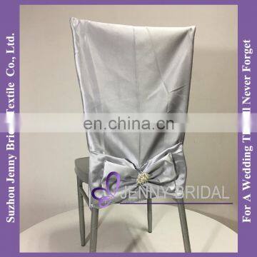 C252C lamour satin chair sashes wedding fancy chair cover