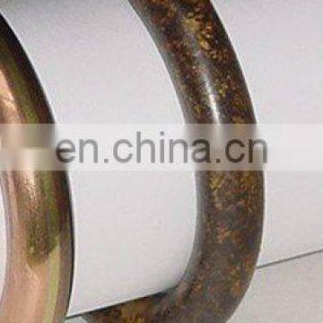 Brass Embossed Pipe Bangles