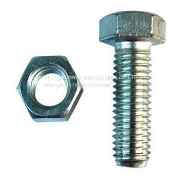 Outer hexagonal bolt，Hex bolt、Galvanized bolt