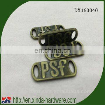 Metal Name Tag Clothing Metal Logo Label