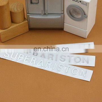 Economical custom design metal sticker label manufacturer