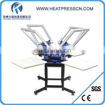 t shirt screen printing machine,4colors screen printing machine