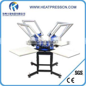 t Shirt Screen Printing Machine,4colors Screen Printing Machine