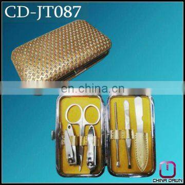 6pcs hot fashion gift purse size nail clipper kit CD-JT087