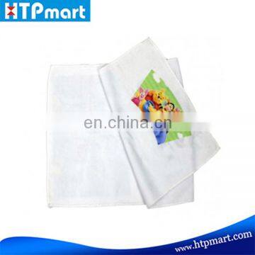 Customized high quality 100% polyester sublimation blank towel