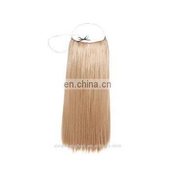 new beautiful hot Hot sale!!!China factory double drawn wholesale price halo hair extensions