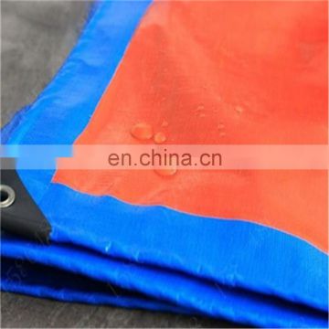 High quality Water proof Orange Blue Polyethylene Tarpaulin