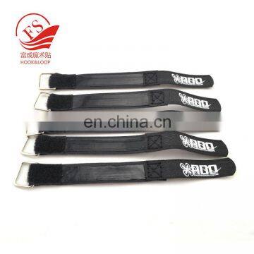 5 PACK 16mm x 200mm HD Rubberized Battery Straps Non-Slip - Apex RC Products #3020