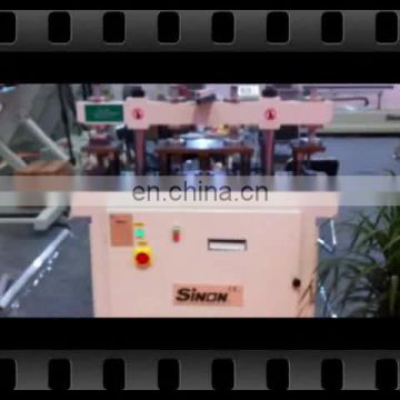 PVC Window Door Manufacturing Plastic Windows Pressing Hole Machine