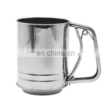 Professional Kitchen Baking Tools Stainless Steel Flour Sifter