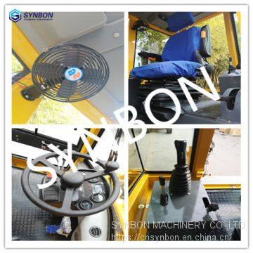 SYNBON New Backhoe Loader Hydraulic Front Shovel Excavator Construction Machinery Wheel Loader Excavator SY746A