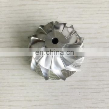 TD04H 15T 41.93/55.69mm 11+0 blades thicknose Turbo Milling/aluminum 2618/billet compressor wheel