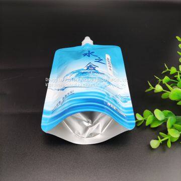 300ml Mineral Water Plastic Filling Bag China Manufacture/Herbal Tea Suction Nozzle Bag/Food Grade Material photo-2