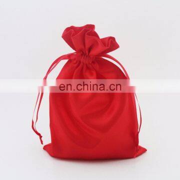 Unique design rosette satin favor bags