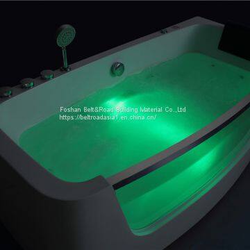 Foshan Factory Massage Summer Whirlpool Indoor Bathtub Jacuzzi Size 1.6m and 1.7m photo-4