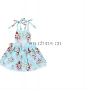 Baby Flower Cotton Summer Smock Dresses Girls