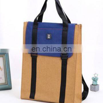 Hot Selling Kraft Paper Travel Bag Outdoor Laptop Bag New Design Backpack photo-5