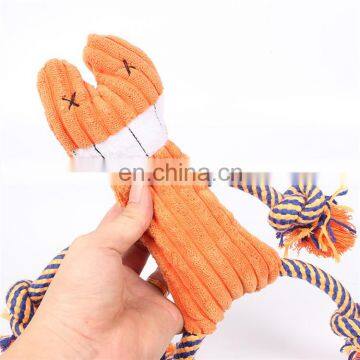 Pink Flamingo Dog Bite Toy Large Size Squeaky Plush Toys for Dog photo-5