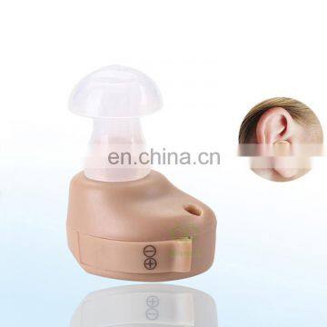 CE Approved mini invisible sound amplifier hearing aid with ITE type