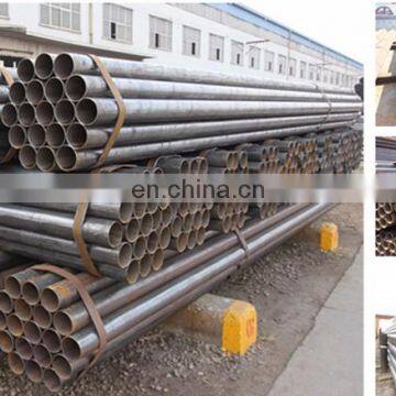 Tianjin Famanufacture Astm A53 Carbon Erw Black Steel Pipe for Building photo-2