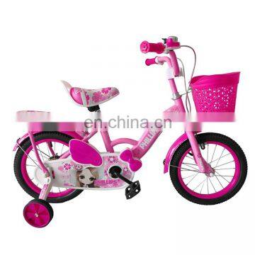 Fashionable Pink Little Princess Bicycles For Baby/Cheap Sepeda Anak 12 Inch Children Bikes