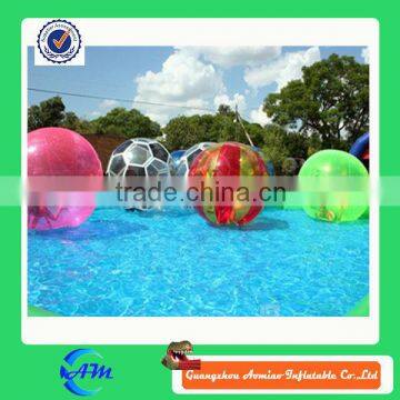 kid inflatable water zorb balloon inflatable human hamster ball in pool