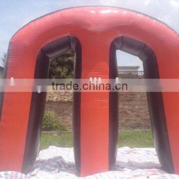 New design high quality M shape Inflatable Paintball Air Bunker for Game