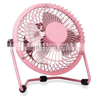 4-6 Inch USB Powered ONLY Enhanced Airflow Lower Noise Two Speeds Perfect Personal Cooling USB desk fan