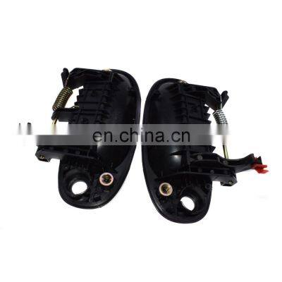 Pair For 04-08 Chevy Aveo Front Black Outside Outer Exterior Door Handles New photo-5