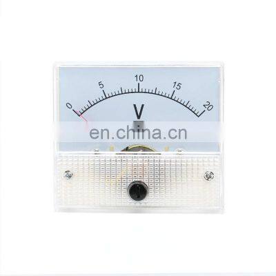 DC Analog Pointer Voltage Meter Panel 5V 10V 15V 20V 30V 50V 100V 200V 300V Gauge Voltage Mechanical Voltage Meters photo-5