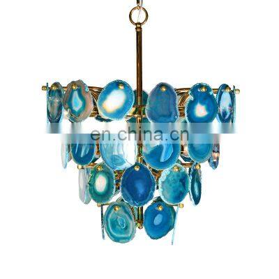 Furniture tiffany butterfly lamps antica brass agate slice chandeliers