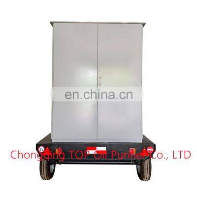 Special Enclosure Designed ZYD-W Series Turbid Transformer Oil Filtration System With Double Vacuum Pump